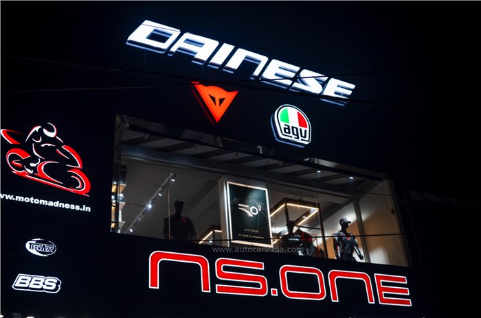 Dainese group launched in India by Moto Madness.